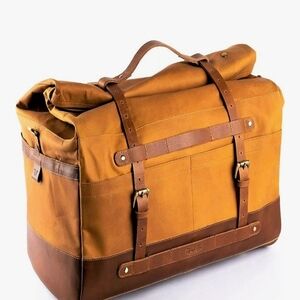 Brown Leather Men's Bag